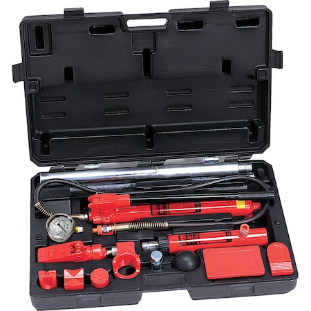 Norco Professional Lifting Equipment 10 Ton Basic Collision Repair Kit - Forged Adapters w/gauge 910005C